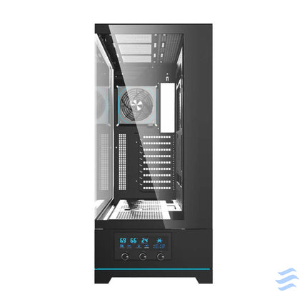 Darkflash DY451L PRO computer case (black) + 1 fan With fan