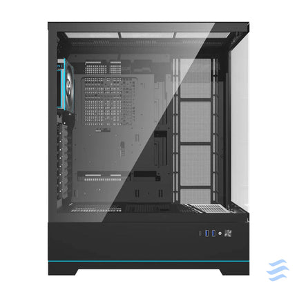 Darkflash DY451L PRO computer case (black) + 1 fan With fan