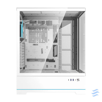 Darkflash DY451L PRO computer case (white) + 1 fan With fan