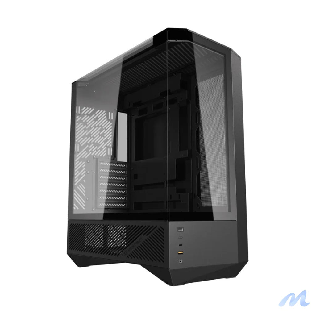 Darkflash DY460 computer case (Black) + 4 ARGB fans