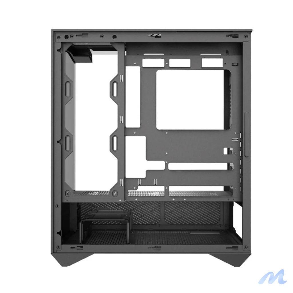 Darkflash DY460 computer case (Black) + 4 ARGB fans