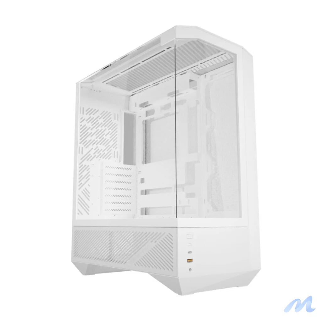 Darkflash DY460 computer case (White) + 4 ARGB fans
