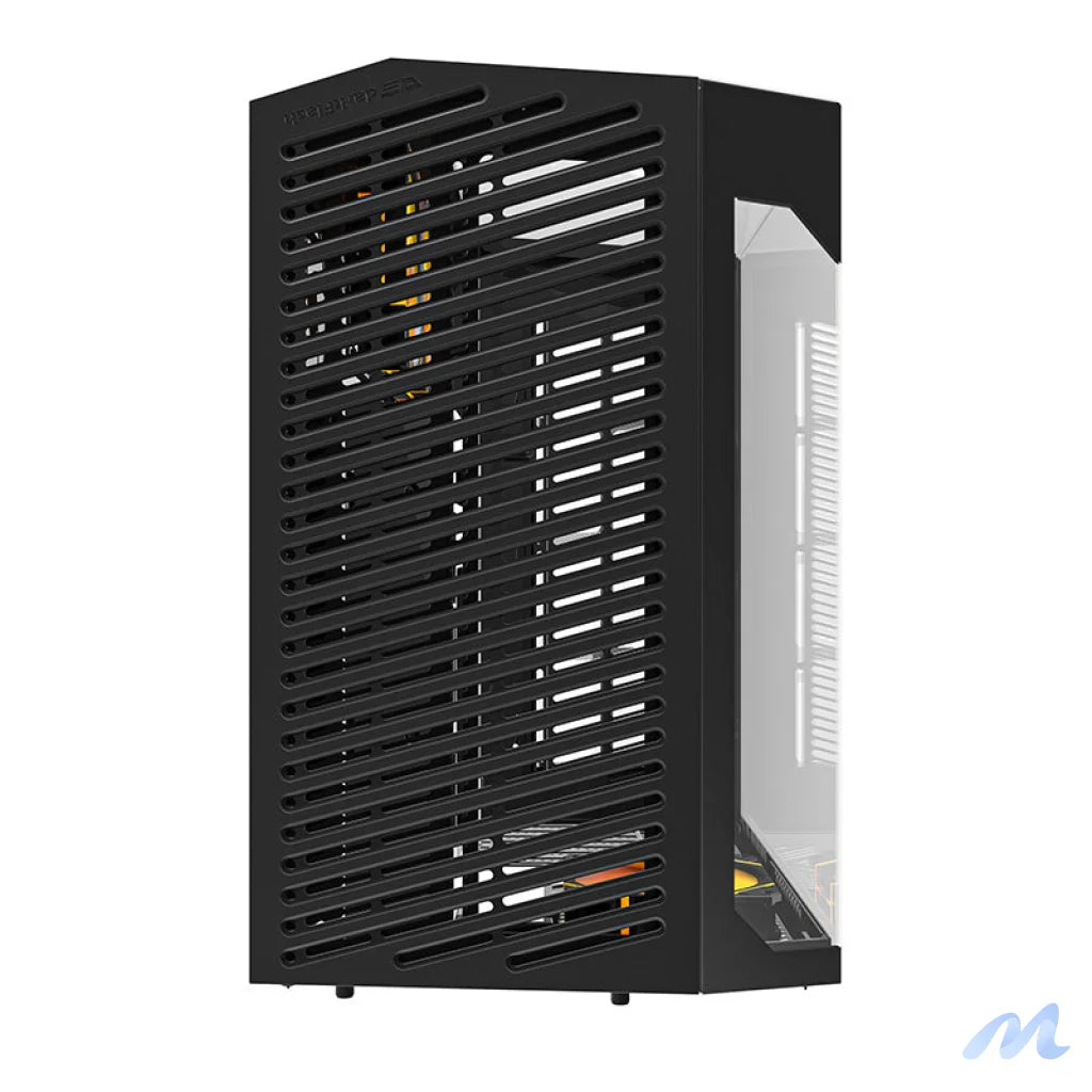 Darkflash DY470 computer case (black) + 4 fans + GPU bracket