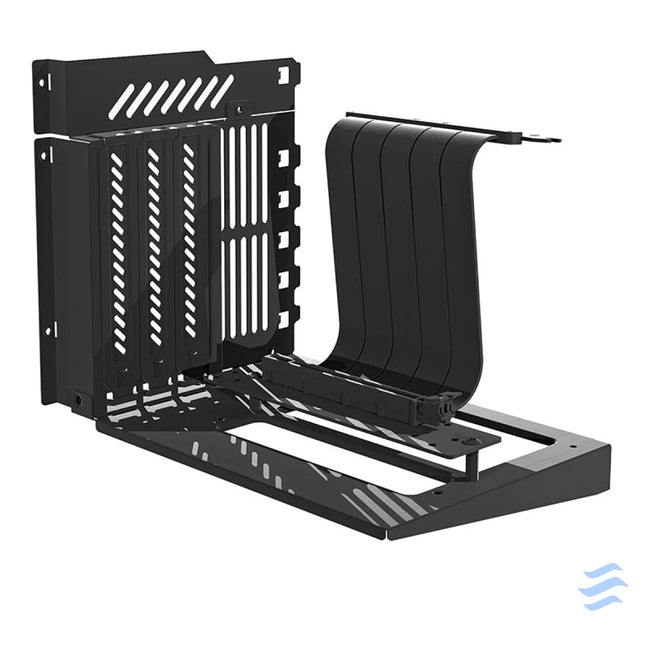 Darkflash DY470 computer case (black) + 4 fans + GPU bracket With fan