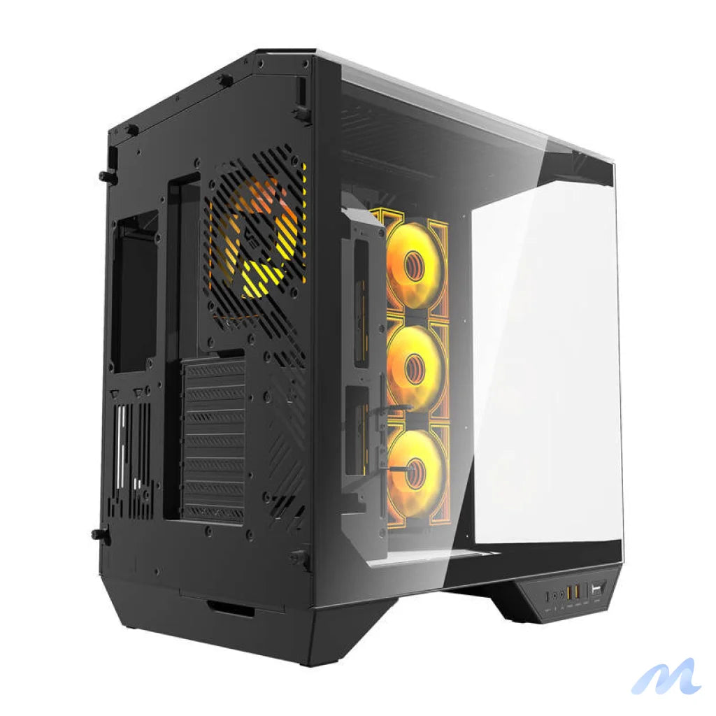 Darkflash DY470 computer case (black) + 4 fans