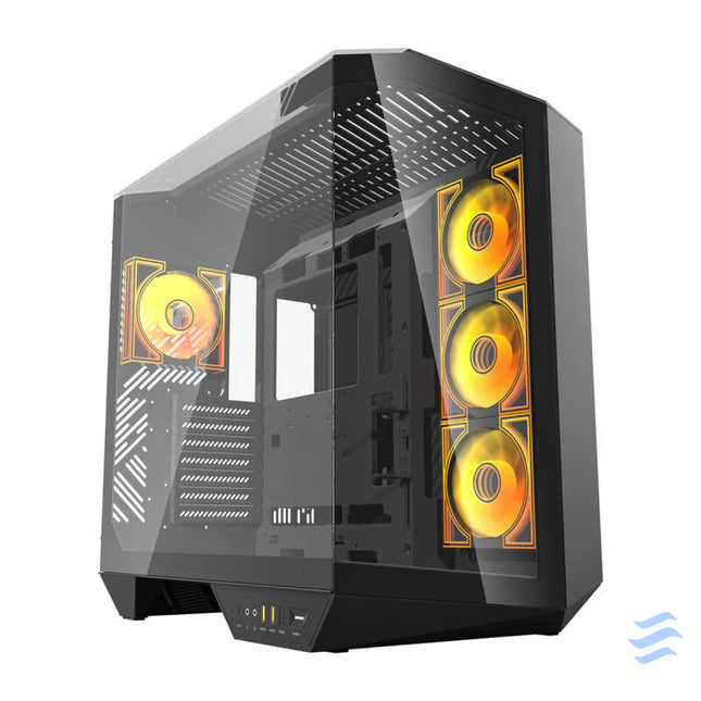 Darkflash DY470 computer case (black) + 4 fans With fan