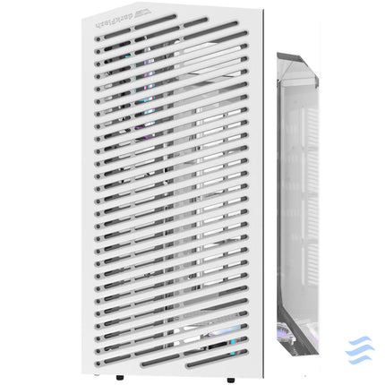 Darkflash DY470 computer case (white) + 4 fans + GPU bracket With fan