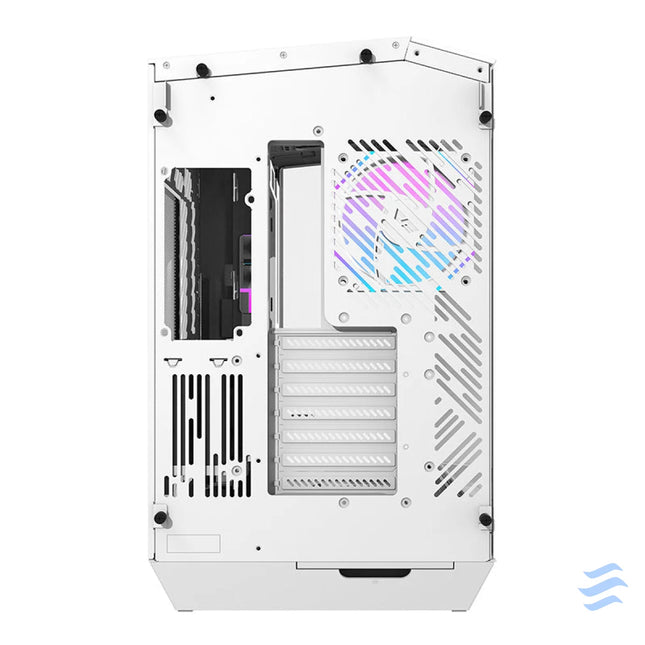 Darkflash DY470 computer case (white) + 4 fans + GPU bracket With fan