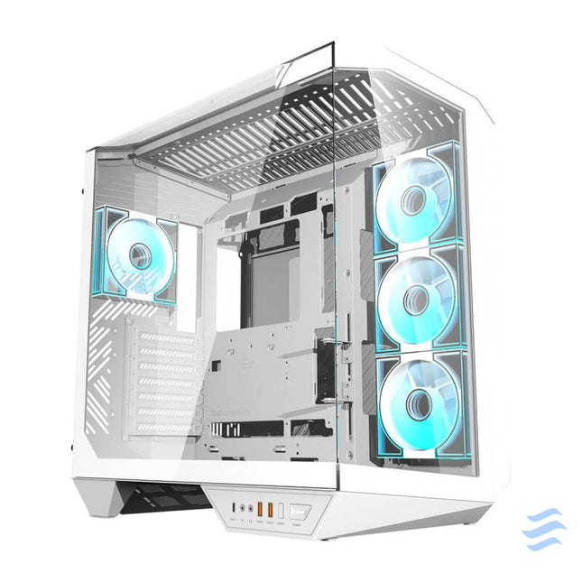 Darkflash DY470 computer case (white) + 4 fans With fan
