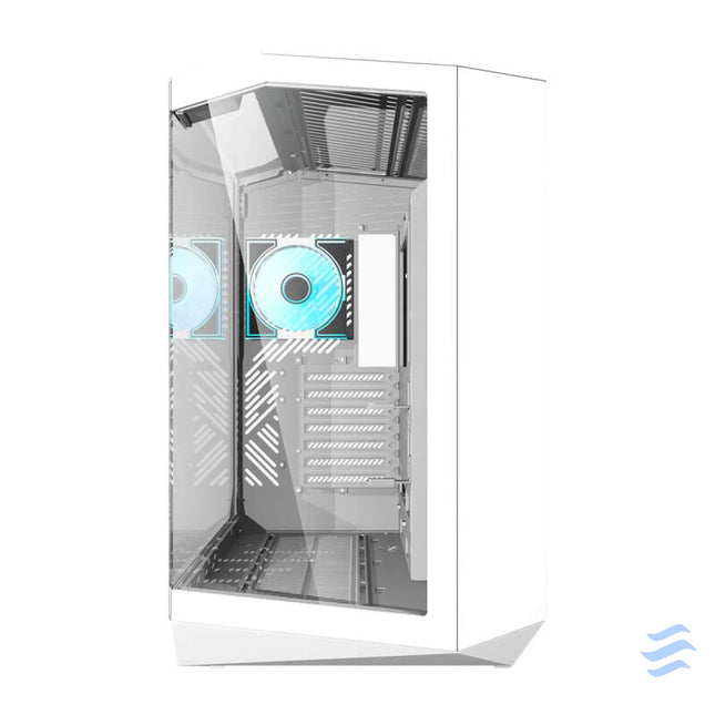 Darkflash DY470 computer case (white) + 4 fans With fan