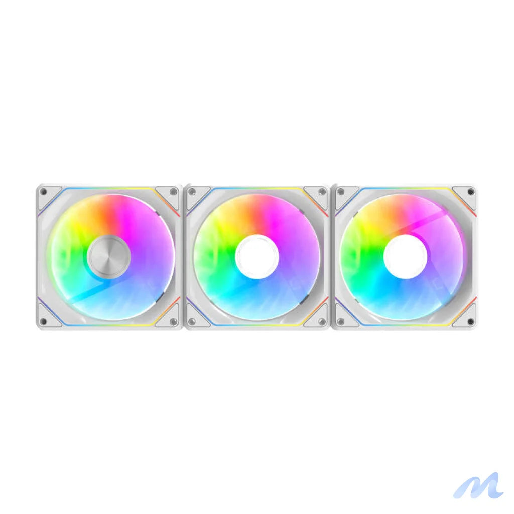 Darkflash Gauss G24 3-in-1 computer fans (white)