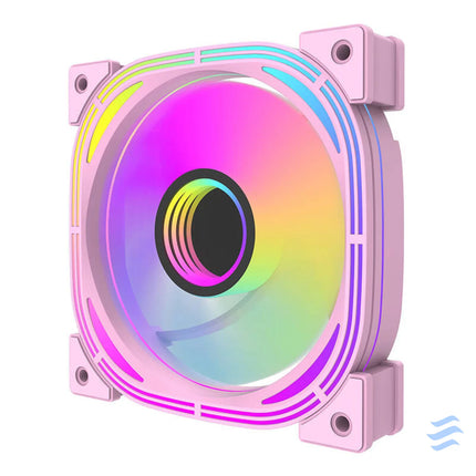 Darkflash INF24 5in1 ARGB Computer fan set (pink) Fans