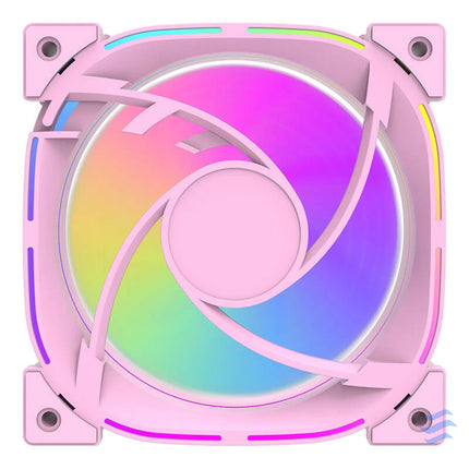 Darkflash INF24 5in1 ARGB Computer fan set (pink) Fans