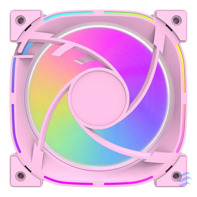 Darkflash INF24 5in1 ARGB Computer fan set (pink) Fans