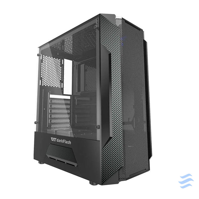 Darkflash LEO computer case (black) Without fan