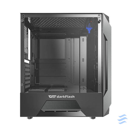 Darkflash LEO computer case (black) Without fan