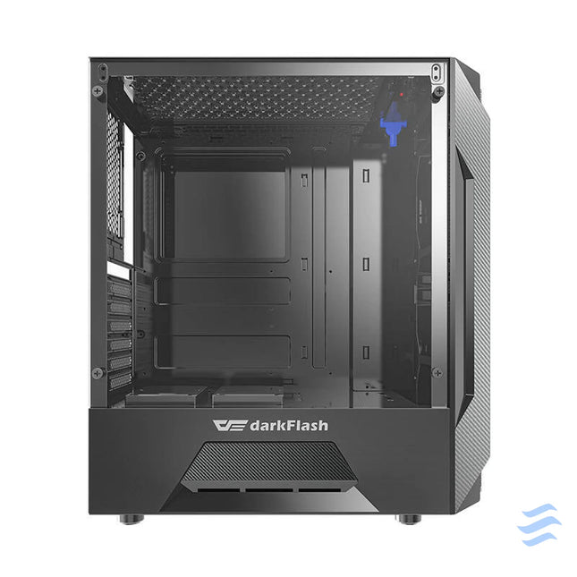 Darkflash LEO computer case (black) Without fan