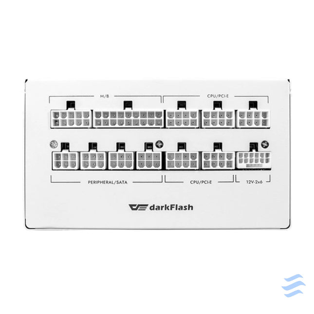 Darkflash PMT 80 Plus Gold 850W computer power supply (white) Computer power supplies