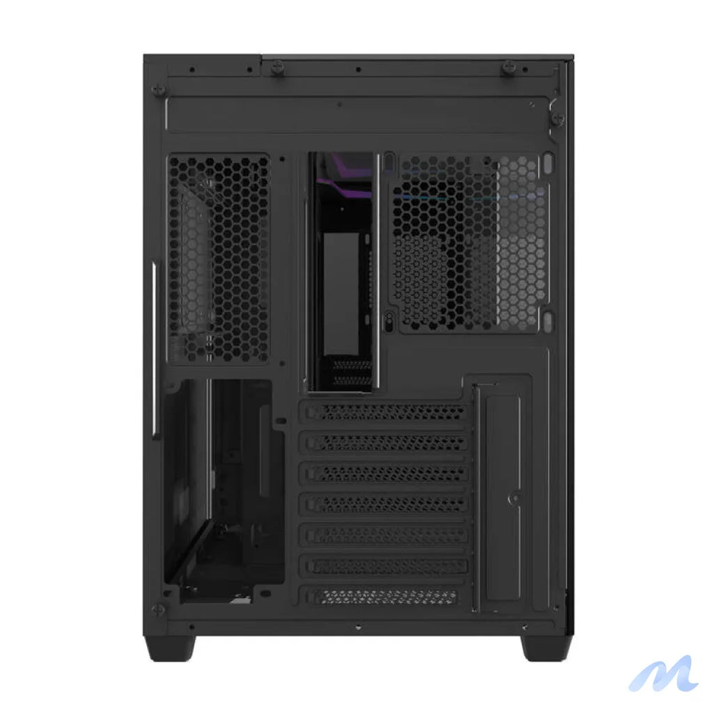 Darkflash TH285 computer case (black) + 4 fans