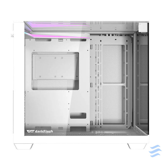 Darkflash TH285 computer case (white) + 4 fans With fan