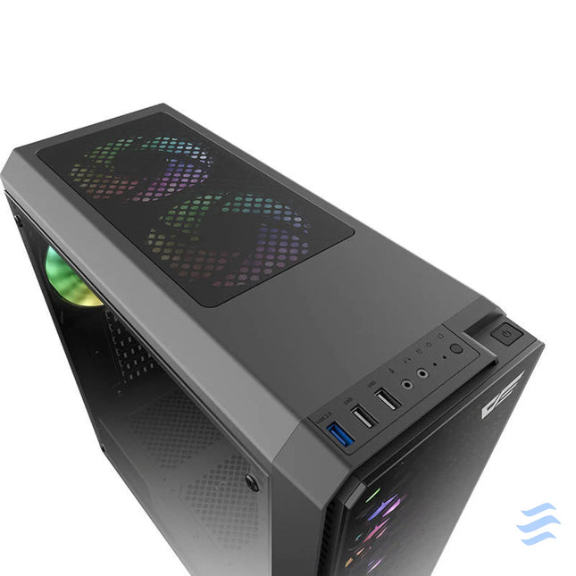 Darkflash Water Square 5 computer case (black) Without fan