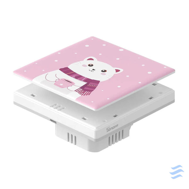 Decorative cover / cap for T5 SONOFF Cartoon 1C touch switch Accessories