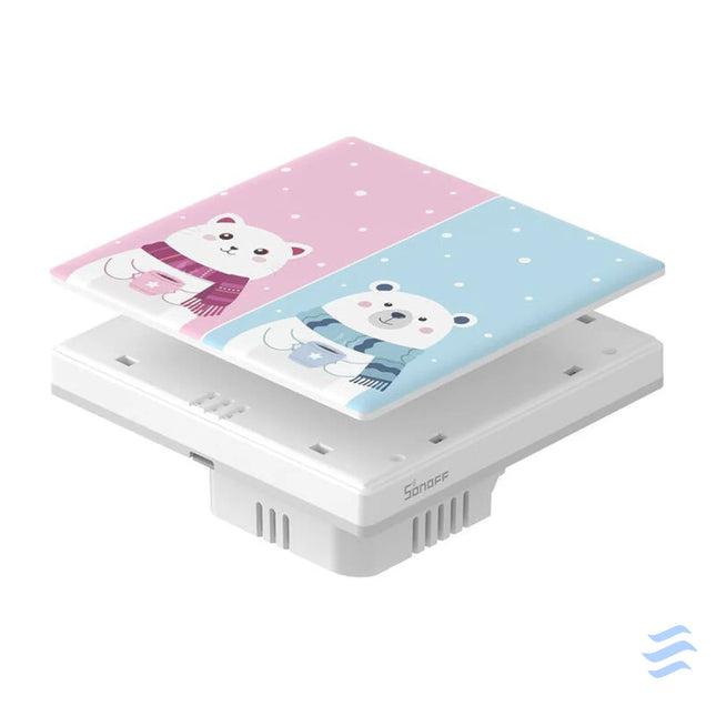Decorative cover / cap for T5 SONOFF Cartoon 2C touch switch Accessories