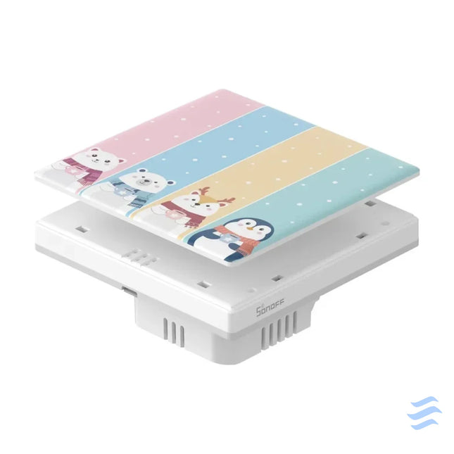 Decorative cover / cap for the T5 SONOFF Cartoon 4C touch switch. Accessories