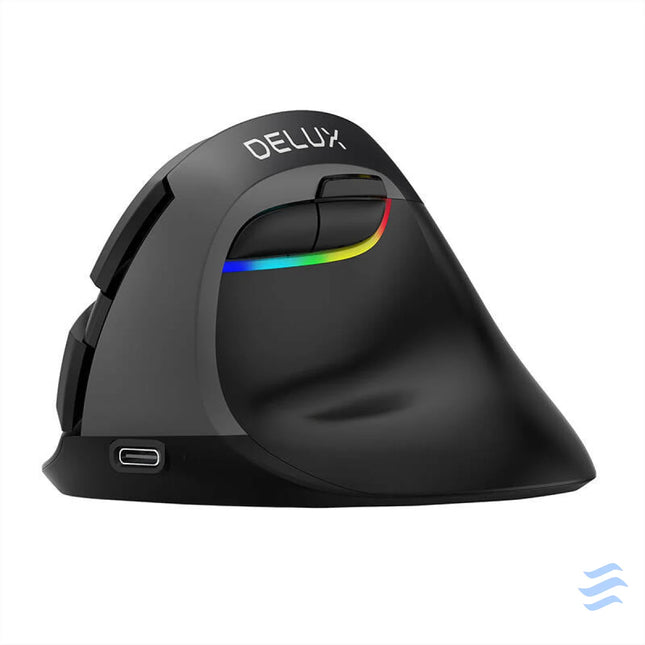 Delux M618Mini Black Wireless