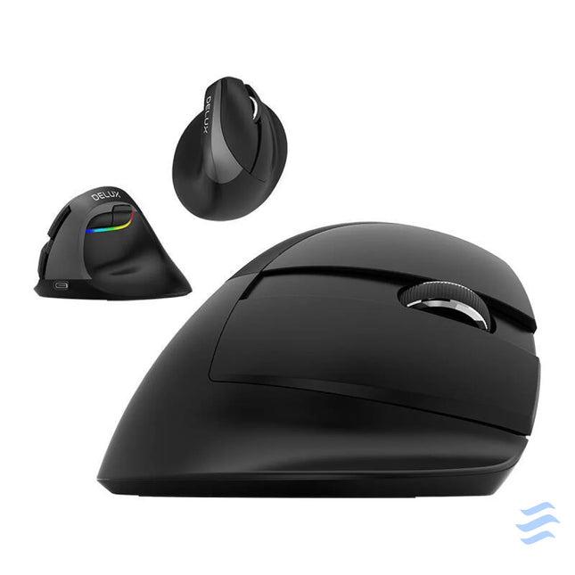 Delux M618Mini Black Wireless