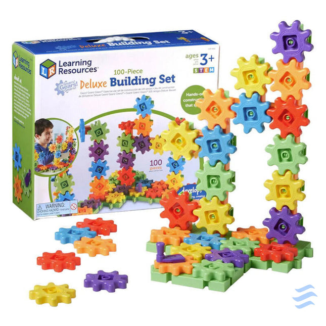 Deluxe Building Set (Set of 100) Learning Resources LER 9162 Educational and interactive