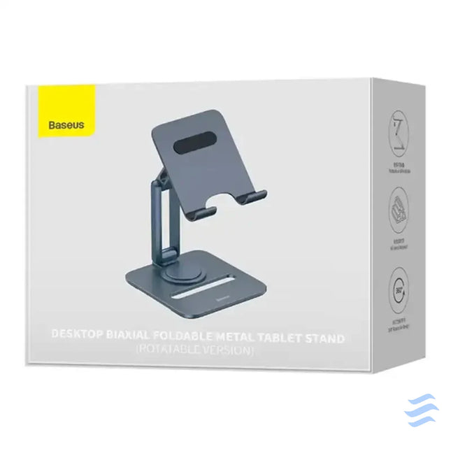 Desktop Biaxial Foldable Metal Stand Baseus (for Tablets) Space Grey Bases and stands