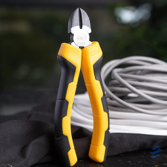 Diagonal Pliers 6’’ Deli Tools EDL2206 (yellow) Pliers