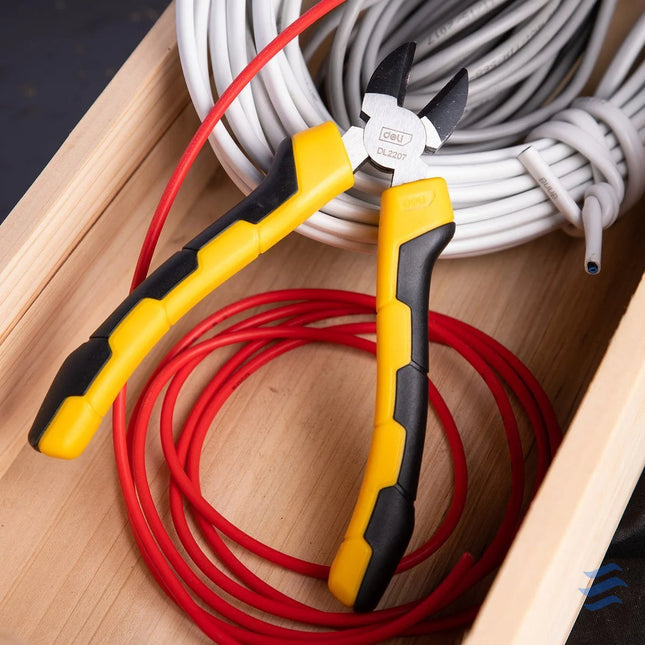 Diagonal Pliers 7’’ Deli Tools EDL2207 (yellow) Pliers
