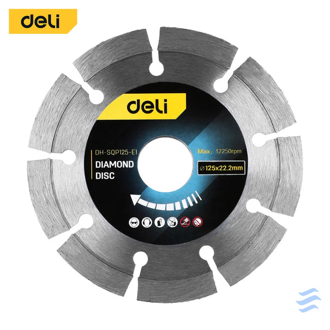 Diamond disc Deli Tools EDH SQP125 E1 Cutting tools