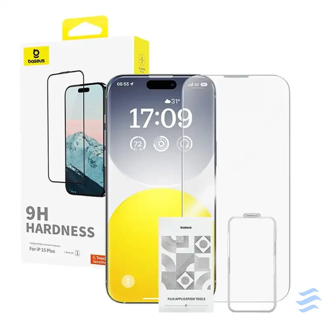 Diamond Tempered Glass Baseus 0.3mm for iPhone 15Plus For smartphones