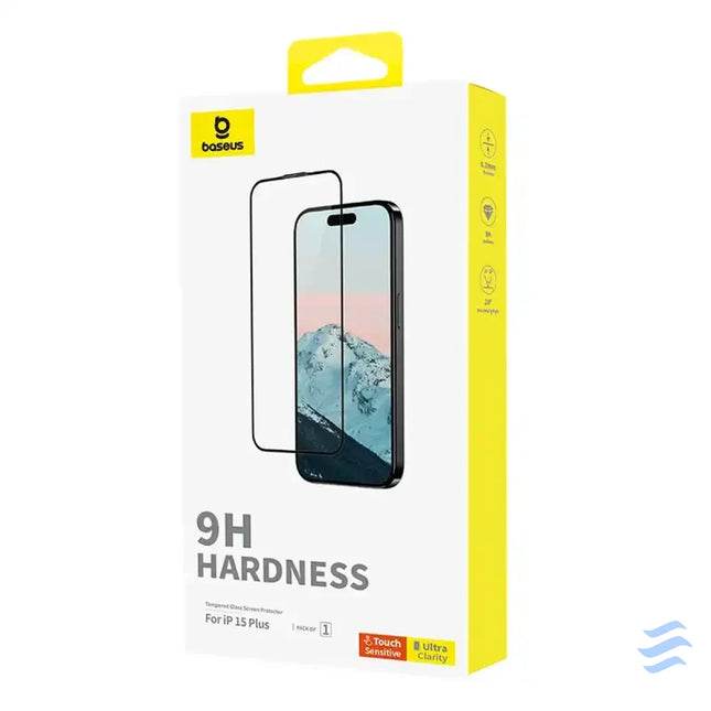 Diamond Tempered Glass Baseus 0.3mm for iPhone 15Plus For smartphones