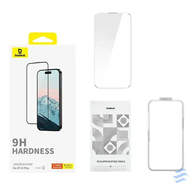 Diamond Tempered Glass Baseus 0.3mm for iPhone 15Plus For smartphones