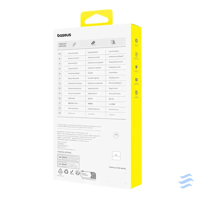 Diamond Tempered Glass Baseus 0.3mm for iPhone 15Pro For smartphones