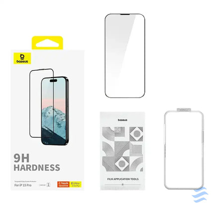 Diamond Tempered Glass Baseus 0.3mm for iPhone 15Pro For smartphones