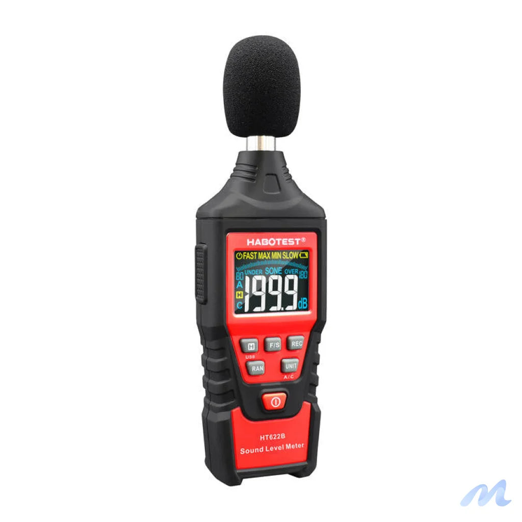Digital decibel meter Habotest HT622B USB A/C
