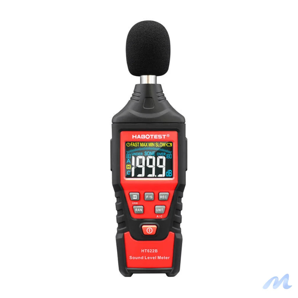 Digital decibel meter Habotest HT622B USB A/C