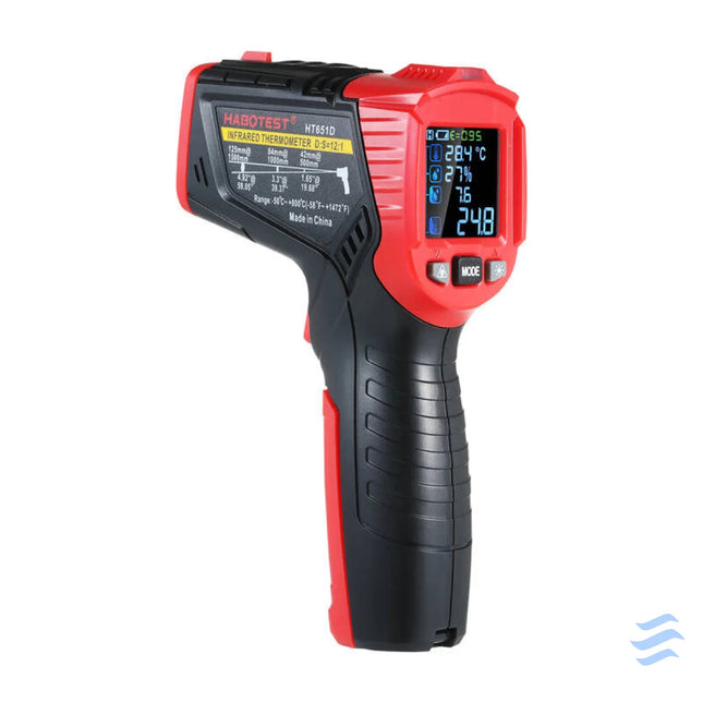 Digital Laser Pyrometer Habotest HT651D moisture meter Measuring tools