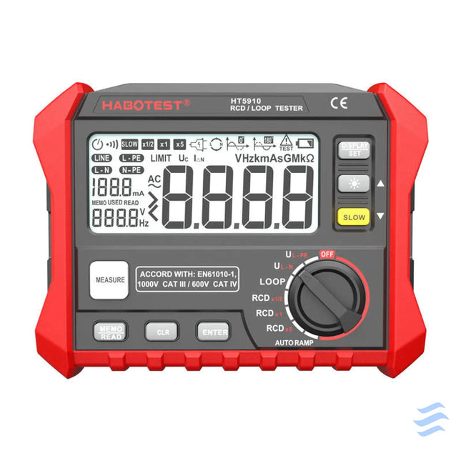 Digital RCD / Loop Resistance Tester Habotest HT5910 Measuring tools