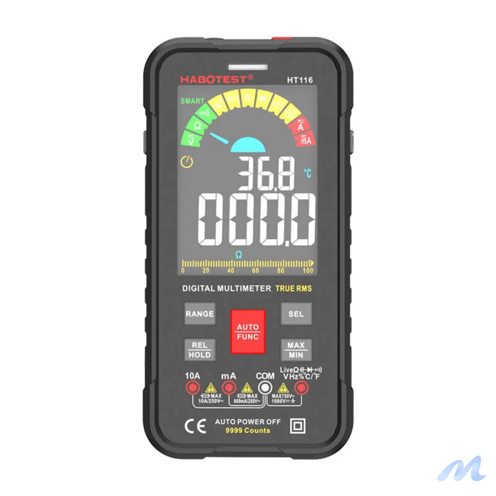 Digital Universal Multimeter Habotest HT116 True RMS , NCV