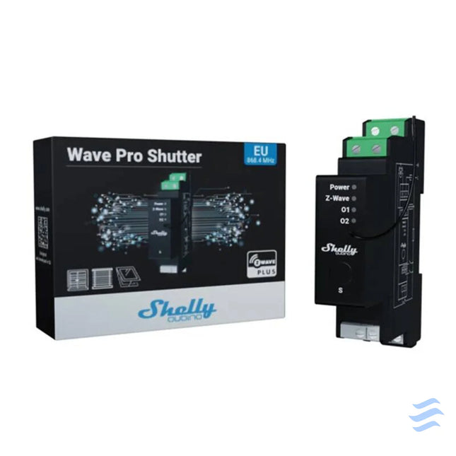 DIN relay with energy measurement Shelly Qubino Wave Pro Shutter Smart controllers