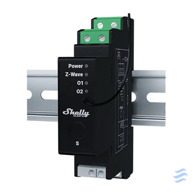 DIN relay with energy measurement Shelly Qubino Wave Pro Shutter Smart controllers