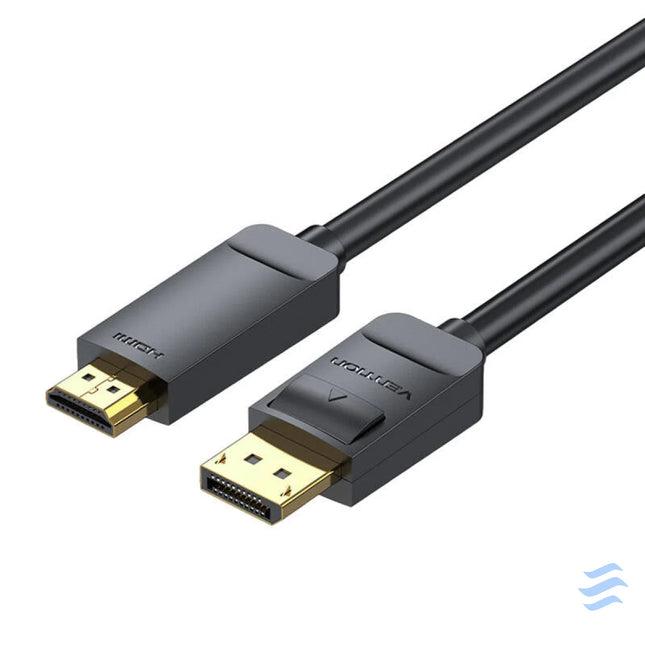DisplayPort 1.2 to HDMI 1.4 Cable Vention HAGBH 2m 4K 30Hz (Black) Video cables