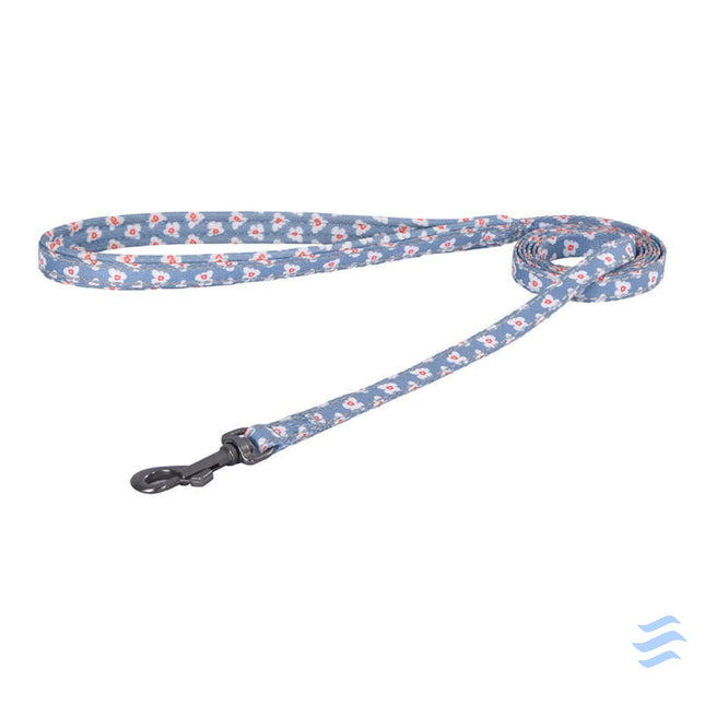 Dogness walking set leash 1,5m + harness for dog (light blue) Walking and transportation