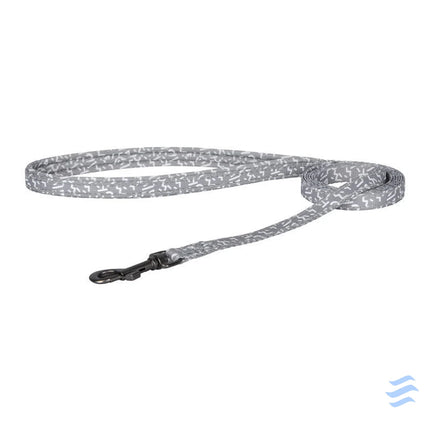 Dogness walking set leash 1,5m + harness for dog (light gray) Walking and transportation